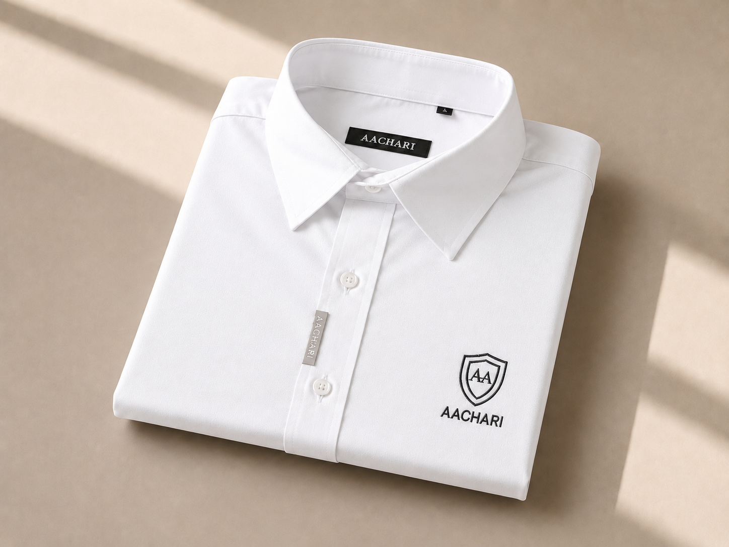 White Tri-Tone Shirt