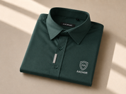 Deep Green Tri-Tone Shirt