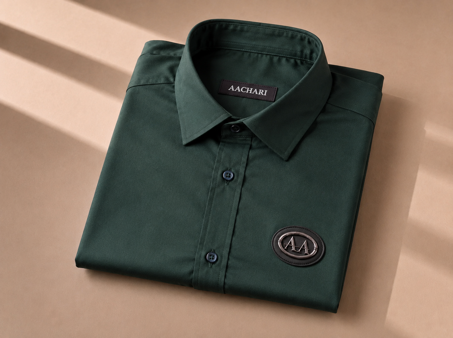 Deep Green Half Sleeve Shirt