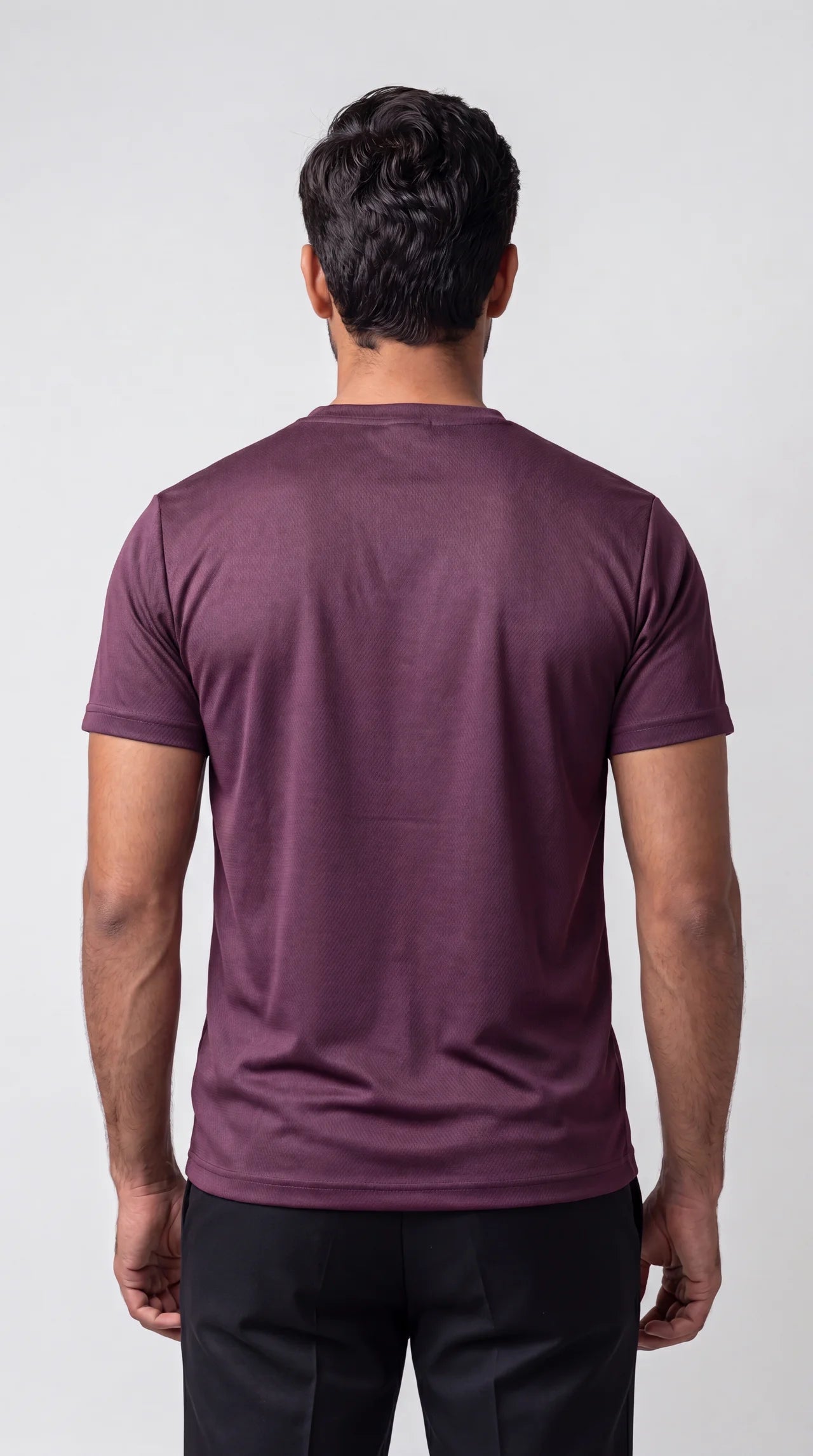 Wine T-shirt with Neon Green Tint